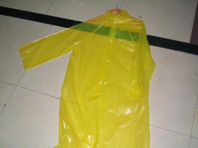 PE disposable raincoat