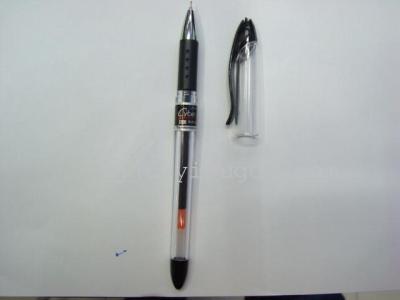 New Korean short neutral transparent ballpoint pen