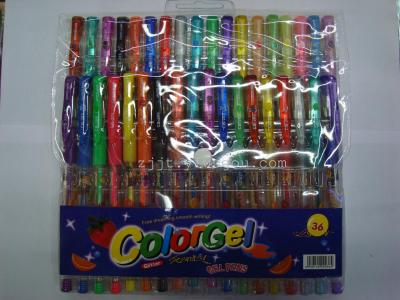 Simple gel pen color for new Korean cute cartoon ballpoint pen refills