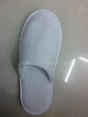 Manufacturers wholesale, one-time pull plush hotel slippers, hotel disposable slippers, can be customized