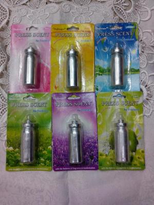 Air Freshener Single Press Incense Replenisher (6 Flavors)