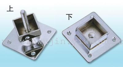 Upper and lower adjustable iron square tube 