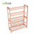 The house of David wood five layer storage rack simple shoe rack bamboo green Home Furnishing