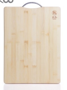 The house of David wood double color whole bamboo chopping board.