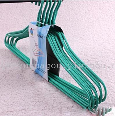 0629 Best-Selling Clothes Hanger Wet and Dry PVC Coated Hanger Household High Quality Clothes Hanger Wholesale