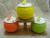 New upmarket J204 jiangtai wave color glaze glazed Spice jar wholesale home gift crafts kitchen