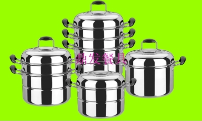 Multilayer steamer stainless steel commercial kitchen supplies