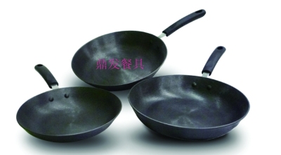 Stainless steel wok kitchen supplies