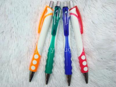New Korean color paint color transparent ballpoint pen gel ink pen