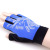 Car Knight Sports Mesh Mountaineering. Wear-Resistant Half Finger Elastic Fabric Gloves