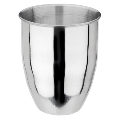 Polished stainless steel beer glass hand cup brush teeth gargle cup large water glass