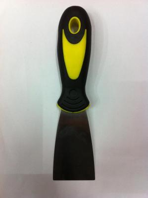 A spatula for slicing mud