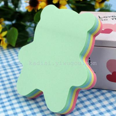 Color gel color shaped factory outlet 100 page sticky notes
