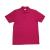2014 summer new plum red t-shirt 200g cotton collar shirt