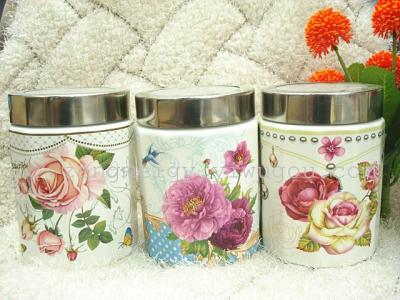 A-2 seal pot sugar bowl decorations candy fruit tea canister kitchen supplies and gifts wholesale