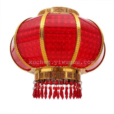 Plastic PVC LED turn lights Traditional Chinese lamps
