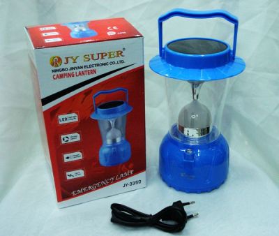 Solar madeng rechargeable camping Lantern