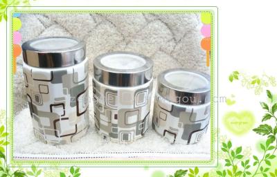 Canister sugar bowl decorations candy fruit tea canister kitchen supplies and gifts wholesale