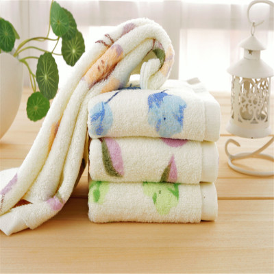 Cotton towel factory direct Ting Dragon rattan flower towel absorbent towel wholesale factory direct