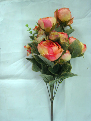 Factory direct sales of high-end simulation flowers decorated with roses