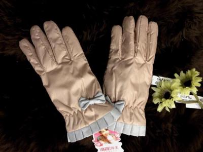 Touch-screen fashion ladies fangyubu down cotton gloves