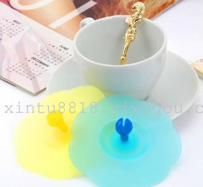 XT-1945 Creative Home Silicone Cup Lid Bowl Cover Sealed Leak-Proof Cup Tureen Bowl Cover