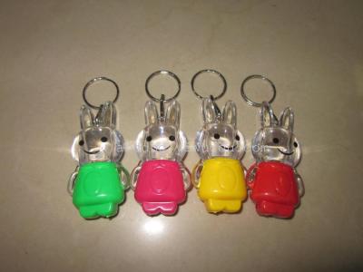 Key ring Keyring lights/lamp/rabbit Flash factory outlet