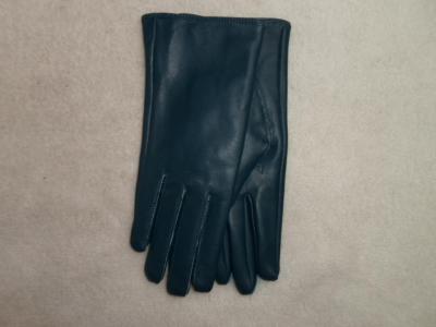 Ladies Leather lambskin leather keep warm colored leather gloves