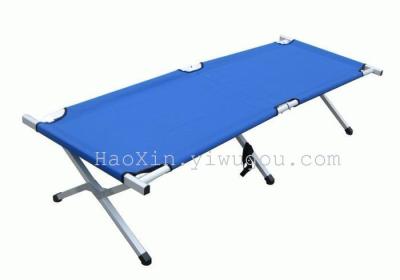 Outdoor single camp bed, folding bed, a folding stool beach bed, bed Chair