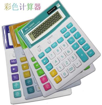 Factory direct KK-1200V color calculator