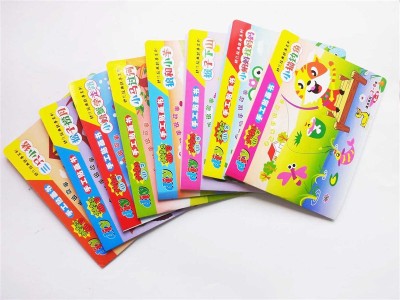 Wholesale EVA handmade stickers sticker story book stereo puzzle toys