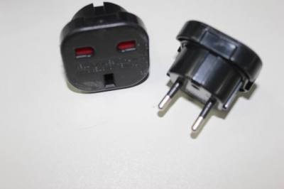 Js-5180 round plug-in for foreign trade, travel plug-in for European Union conversion plug