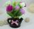Small Kettle grass lilac small bonsai decoration living room desk placed flower artificial flower