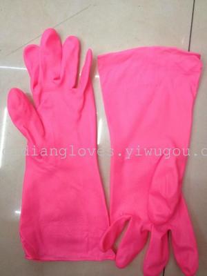 Latex household gloves Mei Hong household latex glove print household gloves