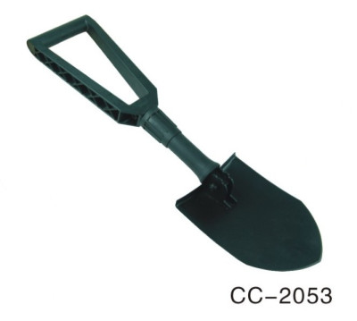 Military folding shovel factory direct supply plastic handle garden outdoor tools