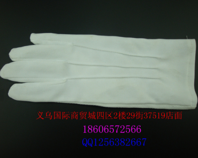 Military thickening and lengthening of three tendons plastic anti-slip etiquette operation gloves wholesale. 250MM long.