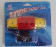Js-9074 double head yellow bicycle light