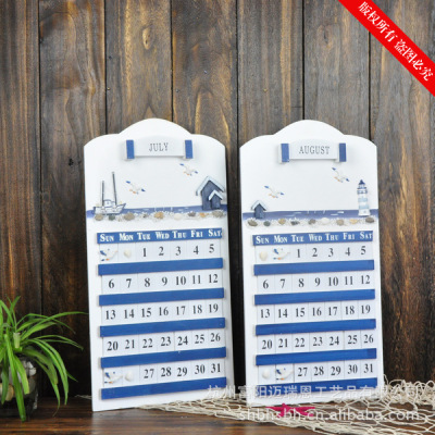 Special Price Calendar Wall Hanging Wooden hand Calendar MA17013A/B
