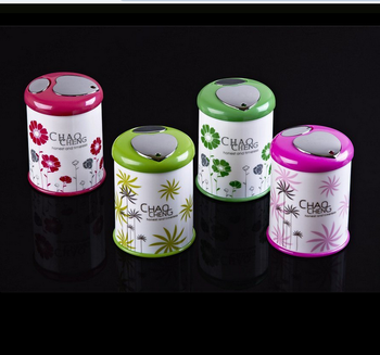 精美超诚家居印花圆形自动牙签瓶 椭圆形牙签瓶 牙签棒