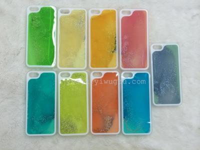 Hourglass Phone Case Luminous Glitter Phone Case Flow Liquid Phone Case New iPhone Samsung