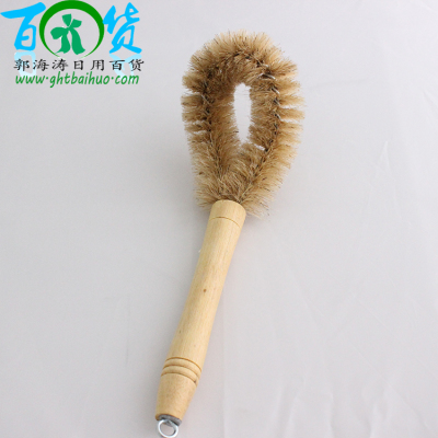268 dishes brush manufacturers selling pot brush with wooden handle Bowl brush brush wholesale shop agents