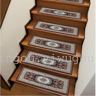 Stair mat plastic self adhesive pads-free stair carpet door mat non-slip door mat wholesale