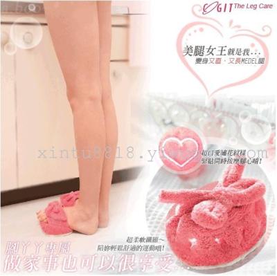 8005 Home Half-Foot Five-Finger Slippers Five-Toe Leg-Shaping Slippers Heel-Free Body Shaping Slimming Shoes