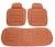 Three piece set of bamboo charcoal leather seat cushions three stalls in the three piece set