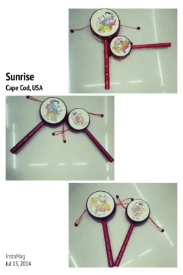 Yiwu characteristic rattle of national traditional culture (designs can be customized)