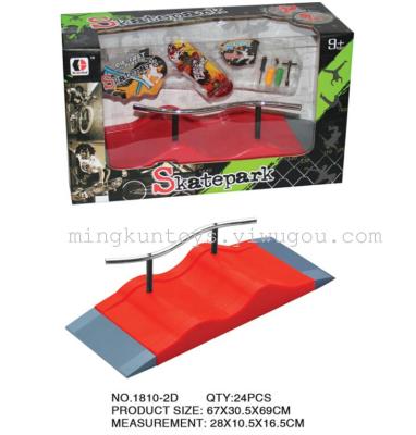 Alloy alloy skateboard toy series model 1810-2D