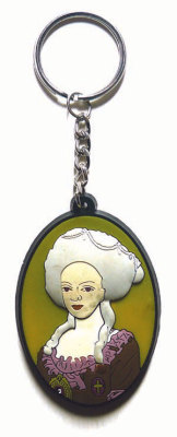 Factory custom Russia Queen key chain trade boutique