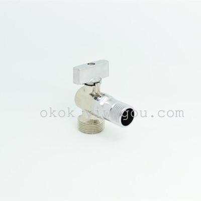 Chrome-plated ball core gas valve copper factory outlet 024