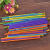 Exquisite colored round wooden stick high quality round wooden stick point stick wooden stick puzzle wood bar