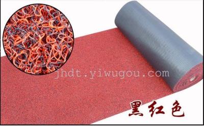 Factory direct sale auto wire ring square foot thick double-colored blown plastic mats